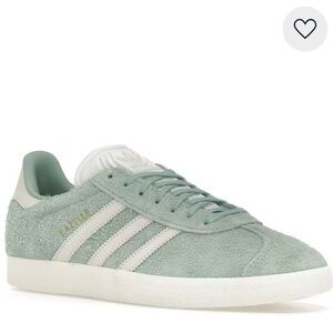 Adidas Light Green Gazelle Sneakers